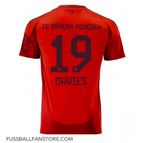 Bayern Munich Alphonso Davies #19 Replik Heimtrikot 2024-25 Kurzarm